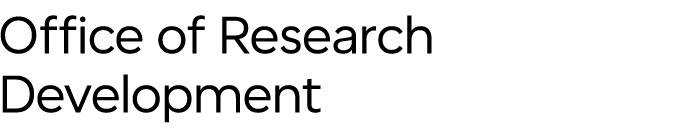 Mobile Wordmark for the Office of Research Development